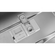 Ariston Freestanding Dishwasher with 15 Place Settings, 10 Programs, Inverter Motor, and Silver Finish – LFO3P31WLX60HZ