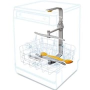 Ariston Freestanding Dishwasher with 15 Place Settings, 10 Programs, Inverter Motor, and Silver Finish – LFO3P31WLX60HZ