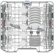 Ariston Freestanding Dishwasher with 15 Place Settings, 10 Programs, Inverter Motor, and Silver Finish – LFO3P31WLX60HZ