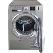 Ariston Front Load 8 kg Sensor Drying, 15 Programs, Silver Clothes Dryer – NTSCM108BS60HZ