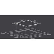 Midea Built-In Ceramic Hob 80cm with Touch Control – MCHV848