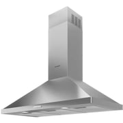 Ariston 90cm Built-In Pyramid Chimney Hood with 3-Speed Slider Control and LED Lighting – AHPN9.7FLMX/1