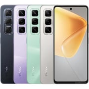 إنفينيكس هوت 50 (256 جيجابايت) يدعم شبكة 4G لون أسود أنيق