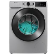 Hisense 9 kg Full Automatic Washing Machine 1400 RPM Inverter With Steam Digital Silver - WF3V9042BSEG
