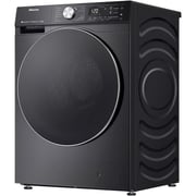 Hisense 12KG Washing machine & 8KG dryer,1400 rpm, WIFI, inverter - Black - WD5S1245BB