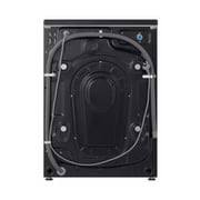 Hisense 12KG Washing machine & 8KG dryer,1400 rpm, WIFI, inverter - Black - WD5S1245BB