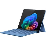 Microsoft Surface Pro Copilot+PC - Snapdragon X Elite / 13inch OLED / 512GB SSD / 16GB RAM / Shared Qualcomm Adreno GPU Graphics / Windows 11 Home / English Keyboard / Sapphire / International Version - [ZIA-00040]