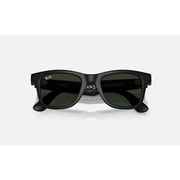 Ray-Ban Smart Glasses Wayfarer Large Transitions Matte Black / G15 Green