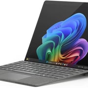 Microsoft Surface Pro Copilot+PC - Snapdragon X Elite / 13inch OLED / 512GB SSD / 16GB RAM / Shared Qualcomm Adreno GPU Graphics / Windows 11 Home / English Keyboard / Platinum / International Version - [ZIA-00012]