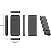 Iosuite Power Bank 10000 mAh Black T166L-1W