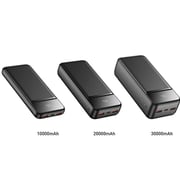 Iosuite Power Bank 10000 mAh Black T166L-1W