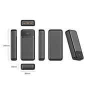Iosuite Power Bank 20000 mAh Black T166-2W