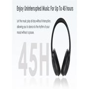 Iosuite Focus 8 Wireless Over Ear Headphone Black