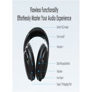 Iosuite Focus 8 Wireless Over Ear Headphone Ice Grey