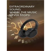 Iosuite Apex 5 Wireless Over Ear Headphone Black