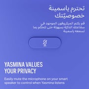 Yasmina Lite AI Smart Bluetooth Speaker Violet - Y-00026