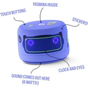 Yasmina Lite AI Smart Bluetooth Speaker Violet - Y-00026