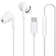 Xiaomi Wired In-Ear Earphones with Mic, White – BHR8931GL