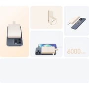 Xiaomi Power Bank 6000mAh, Ultra Slim Design – Beige – BHR9074GL