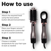 Ikonic 3-in-1 Express Hair Styler 1200 Watts AB-101741