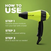 Ikonic Me Mini Speedy Hair Dryer 1000 Watts AB-101776