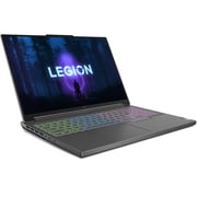Lenovo Legion Slim 5 16IRH8 Gaming (2023) Laptop - 13th Gen / Intel Core i7-13700H / 15.6inch WUXGA / 1TB SSD / 16GB RAM / 6GB NVIDIA GeForce RTX 4050 Graphics / DOS / English & Arabic Keyboard / Storm Grey / Middle East Version - [82YA00BXAX]-Customized