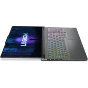 Lenovo Legion Slim 5 16IRH8 Gaming (2023) Laptop - 13th Gen / Intel Core i7-13700H / 15.6inch WUXGA / 1TB SSD / 16GB RAM / 6GB NVIDIA GeForce RTX 4050 Graphics / DOS / English & Arabic Keyboard / Storm Grey / Middle East Version - [82YA00BXAX]-Customized