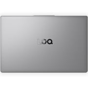 Lenovo LOQ 15IAX9E Gaming (2025) Laptop - 12th Gen / Intel Core i5-12450HX / 15.6inch FHD / 512GB SSD / 16GB RAM / 6GB NVIDIA GeForce RTX 3050 Graphics / Windows 11 Home / English & Arabic Keyboard / Luna Grey / Middle East Version - [83LK001TAX]