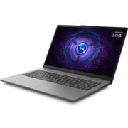 Lenovo LOQ 15IAX9E Gaming (2025) Laptop - 12th Gen / Intel Core i5-12450HX / 15.6inch FHD / 512GB SSD / 16GB RAM / 6GB NVIDIA GeForce RTX 3050 Graphics / Windows 11 Home / English & Arabic Keyboard / Luna Grey / Middle East Version - [83LK001TAX]