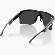 Solos Helium 2-1 DGY Smart Glasses Shiny Black