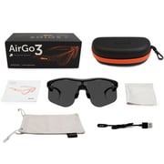 Solos Helium 2-1 DGY Smart Glasses Shiny Black