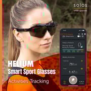 Solos Xeon 5-1 PHC Smart Glasses Shiny Black