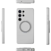 Max & Max Silicon Case Silver Samsung Galaxy S25 Ultra