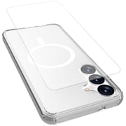 Max & Max Case With Screen Protector Clear Samsung Galaxy S25