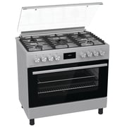 Gorenje Freestanding Gas Cooker 90 cm 5 Burners Cast Iron with Fan - GGI9C20X