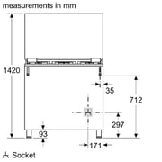 Bosch Series 2 Freestanding Gas Cooker with Glass Lid, 60x60cm – HGV1F0U59M