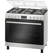 Bosch Series 6 Freestanding Gas Cooker with Wok Burner – HGX5H0Q59M