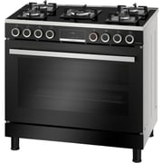 Bosch Freestanding Gas Cooker with Auto Ignition, 90cm – HJY5G7Q69M