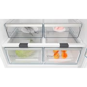 Bosch Side by Side Refrigerator 692L, White Finish, VitaFresh – KDN86AW41B