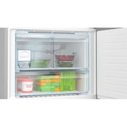 Bosch Series 6 Bottom Freezer Refrigerator 619L Brushed Steel - KGN86AI41B