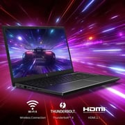 Acer Nitro Gaming (2023) Laptop - 13th Gen / Intel Core i7-13620H / 15.6inch FHD / 512GB SSD / 16GB RAM / NVIDIA GeForce RTX 4060 Graphics / Windows 11 Home / English Keyboard / Obsidian Black / International Version - [ANV15-51-789J]