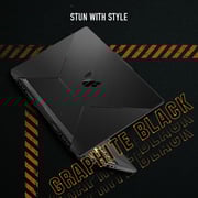 Asus TUF A15 Gaming (2023) Laptop - AMD Ryzen 7-7435HS / 15.6inch FHD / 512GB SSD / 16GB RAM / 4GB NVIDIA GeForce RTX 2050 Graphics / Windows 11 Home / English Keyboard / Graphite Black / International Version - [FA506NFR-HN045W]