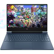 HP Victus Gaming (2022) Laptop - 12th Gen / Intel Core i7-12650H / 15.6inch FHD / 512GB SSD / 16GB RAM / 6GB NVIDIA GeForce RTX 4050 Graphics / Windows 11 Home / English Keyboard / Performance Blue / International Version - [15-FA1163DX]