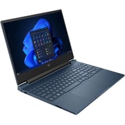 HP Victus Gaming (2022) Laptop - 12th Gen / Intel Core i7-12650H / 15.6inch FHD / 512GB SSD / 16GB RAM / 6GB NVIDIA GeForce RTX 4050 Graphics / Windows 11 Home / English Keyboard / Performance Blue / International Version - [15-FA1163DX]