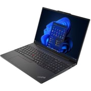 Lenovo ThinkPad E16 Gen 2 (2025) AI PC - 1st Series / Intel Core Ultra 5-125U / 16inch WUXGA / 512GB SSD / 8GB RAM / Shared Intel Graphics / Windows 11 Pro / English & Arabic Keyboard / Black / Middle East Version - [21MA0008GR] + LB310 Headset
