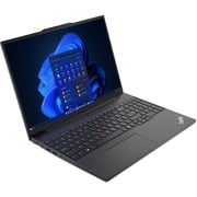 Lenovo ThinkPad E16 Gen 2 (2025) AI PC - 1st Series / Intel Core Ultra 5-125U / 16inch WUXGA / 512GB SSD / 8GB RAM / Shared Intel Graphics / Windows 11 Pro / English & Arabic Keyboard / Black / Middle East Version - [21MA0008GR] + LB310 Headset