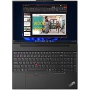 Lenovo ThinkPad E16 Gen 2 (2025) AI PC - 1st Series / Intel Core Ultra 5-125U / 16inch WUXGA / 512GB SSD / 8GB RAM / Shared Intel Graphics / Windows 11 Pro / English & Arabic Keyboard / Black / Middle East Version - [21MA0008GR] + LB310 Headset