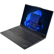 Lenovo ThinkPad E16 Gen 2 (2025) AI PC - 1st Series / Intel Core Ultra 7-155U / 16inch WUXGA / 512GB SSD / 16GB RAM / Shared Intel Arc Graphics / Windows 11 Pro / English & Arabic Keyboard / Black / Middle East Version - [21MA001SGR] + LB310 Headset