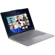 Lenovo ThinkBook 14 2-in-1 G4 IML (2025) AI PC - 1st Series / Intel Core Ultra 7-155U / 14inch WUXGA / 512GB SSD / 16GB RAM / Shared Intel Graphics / Win11 Pro / English & Arabic Keyboard / Luna Grey / Middle East Version - [21MX0011AX] + LB310 Headset