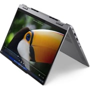 Lenovo ThinkBook 14 2-in-1 G4 IML (2025) AI PC - 1st Series / Intel Core Ultra 7-155U / 14inch WUXGA / 512GB SSD / 16GB RAM / Shared Intel Graphics / Win11 Pro / English & Arabic Keyboard / Luna Grey / Middle East Version - [21MX0011AX] + LB310 Headset